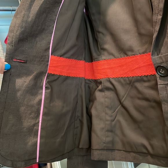 Two piece J. Crew Linen Suit (Pants & Jacket) - Picture 4 of 6